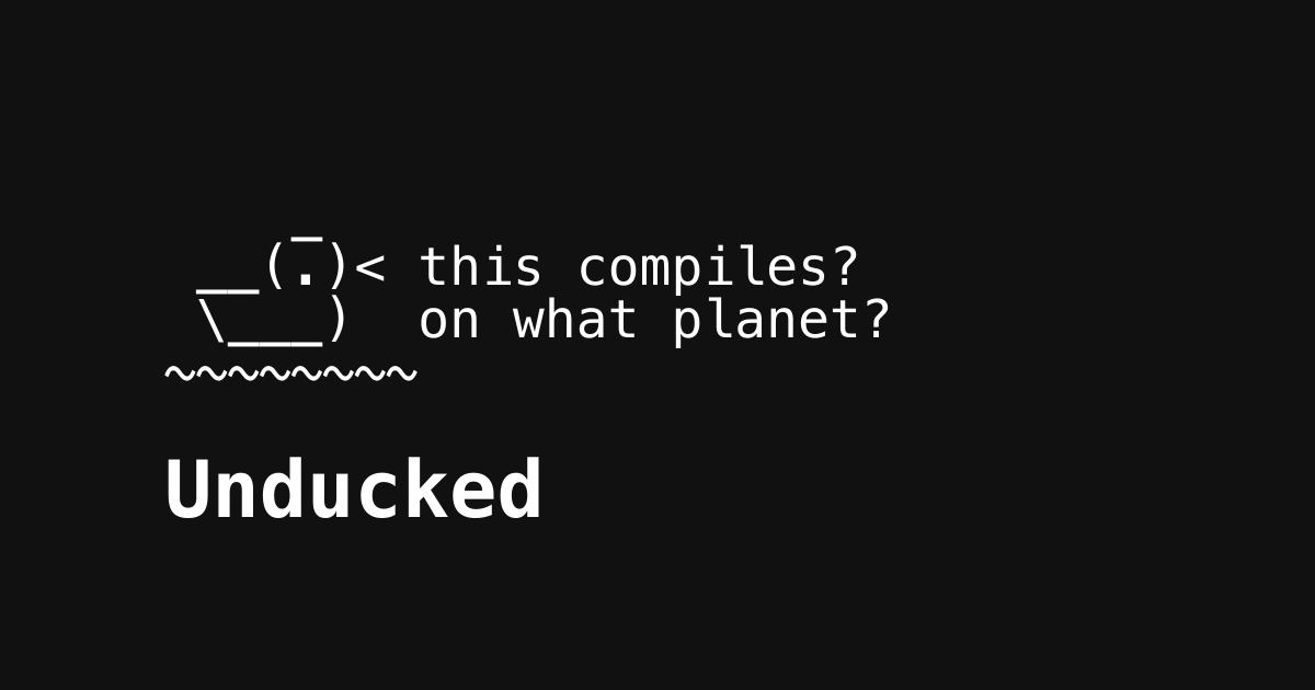 unducked.com image